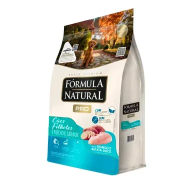 3-Racao Formula Natural Pro Caes Filhotes Medio e Grande