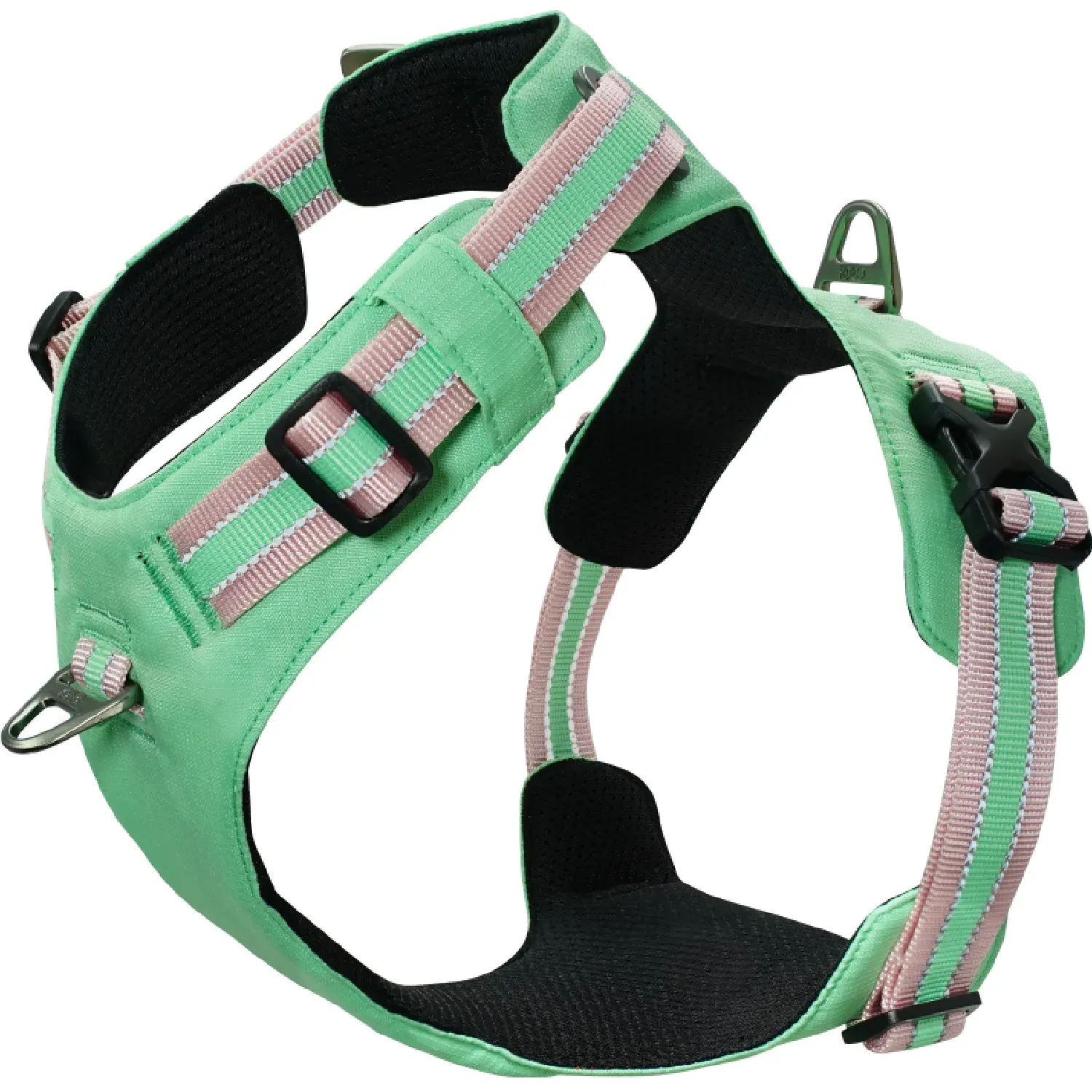 Peitoral-para-Caes-Vertex-Ultra-Light-Doco-Verde
