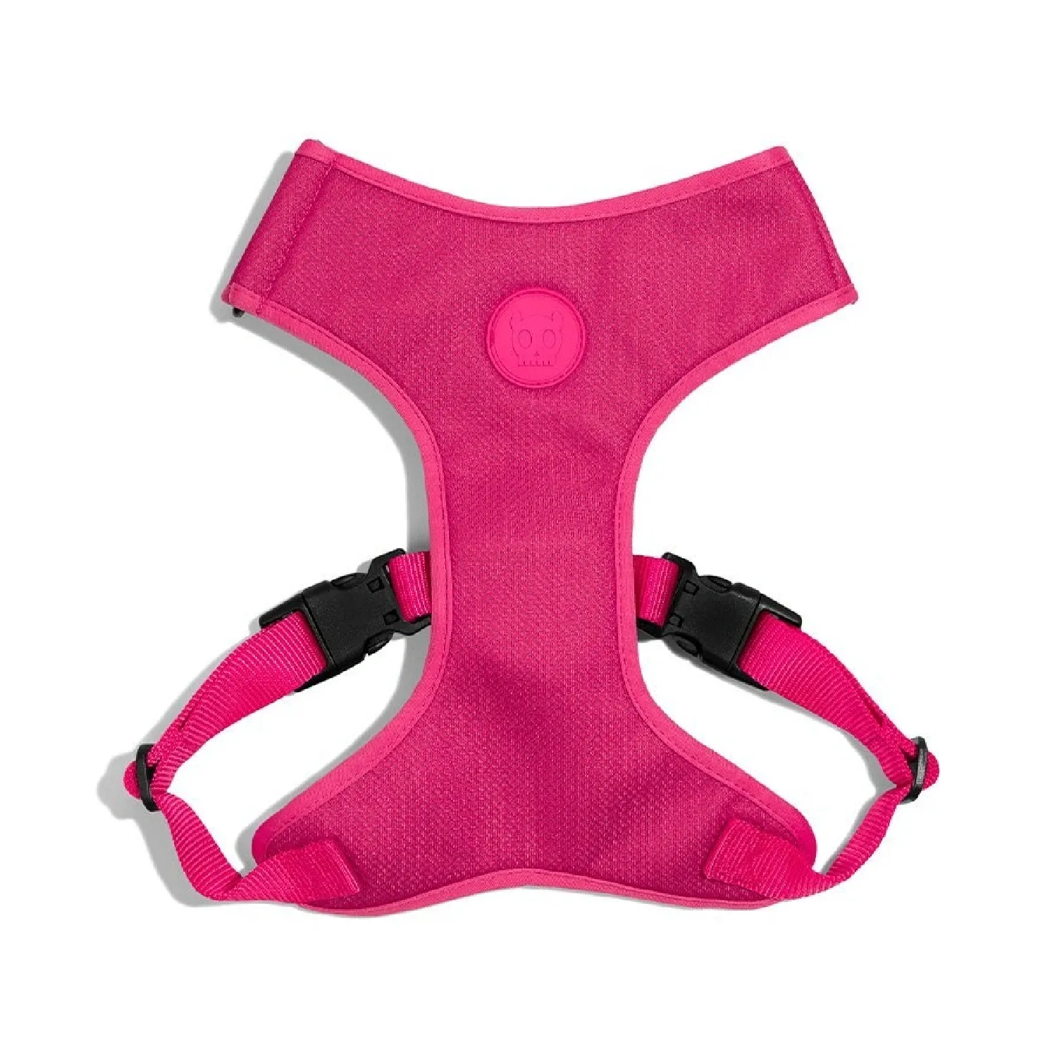 Peitoral para Cães Air Mesh Pink LED Ajustável Zee.Dog