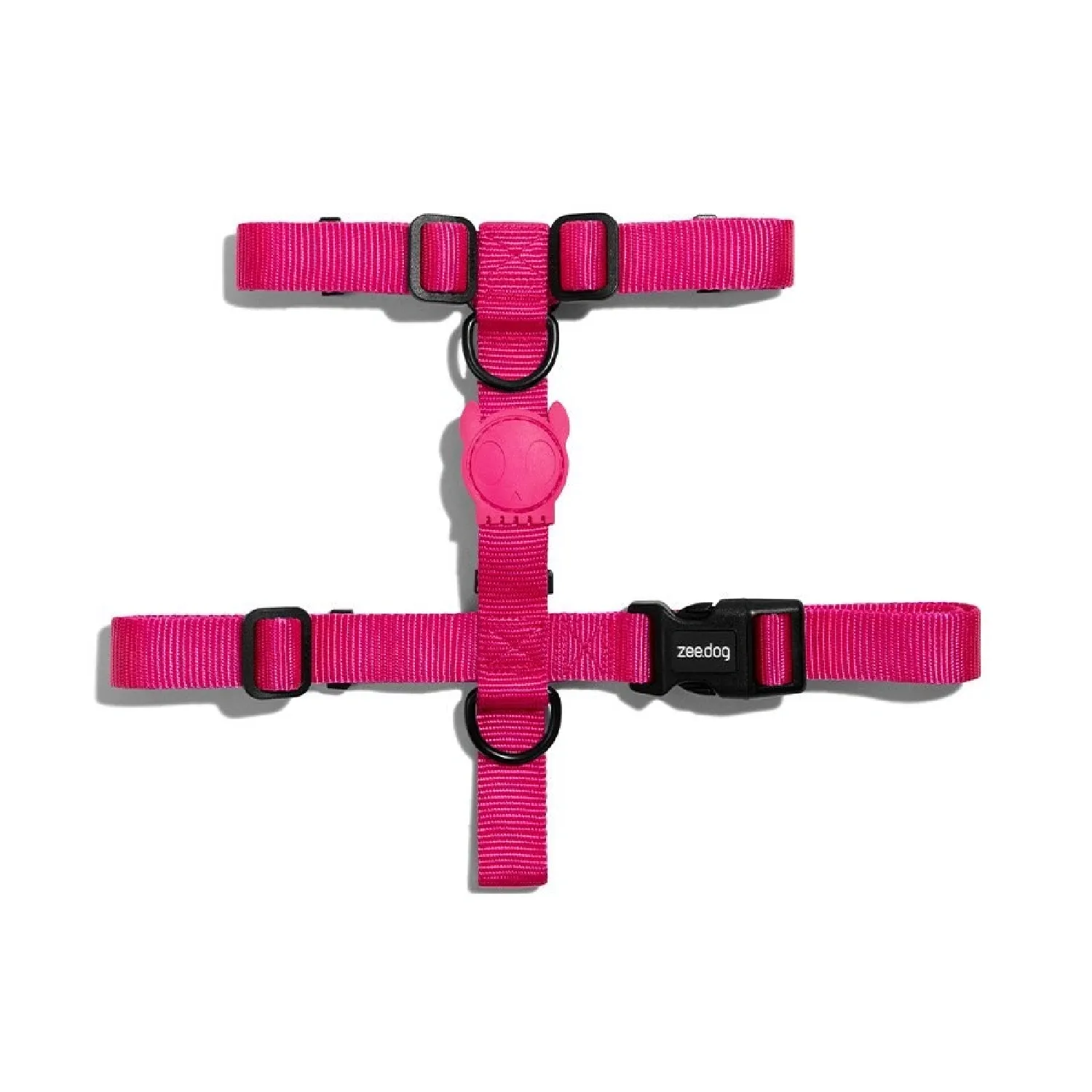 Peitoral-para-Caes-H-Pink-LED-ZeeDog