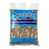 Cascalho de Rio para Aquário Aqua Pedras N° 3