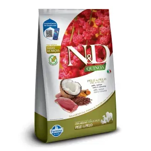 Ração N&amp;D Quinoa Cães Adultos Skin &amp; Coat Pato