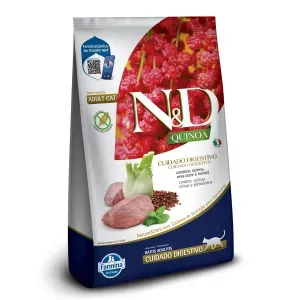 Ração N&D Quinoa Gatos Adultos Digestion Cordeiro