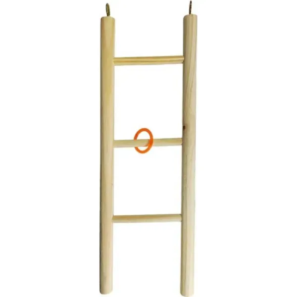 Brinquedo Escada 3 Degraus para Calopsita e Argaponis Animalíssimo Único