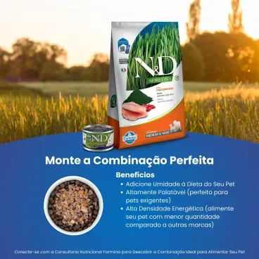 Racao-N-D-Spirulina-Caes-Adultos-Medium-e-Maxi-Tilapia-monte-a-combinacao-perfeita