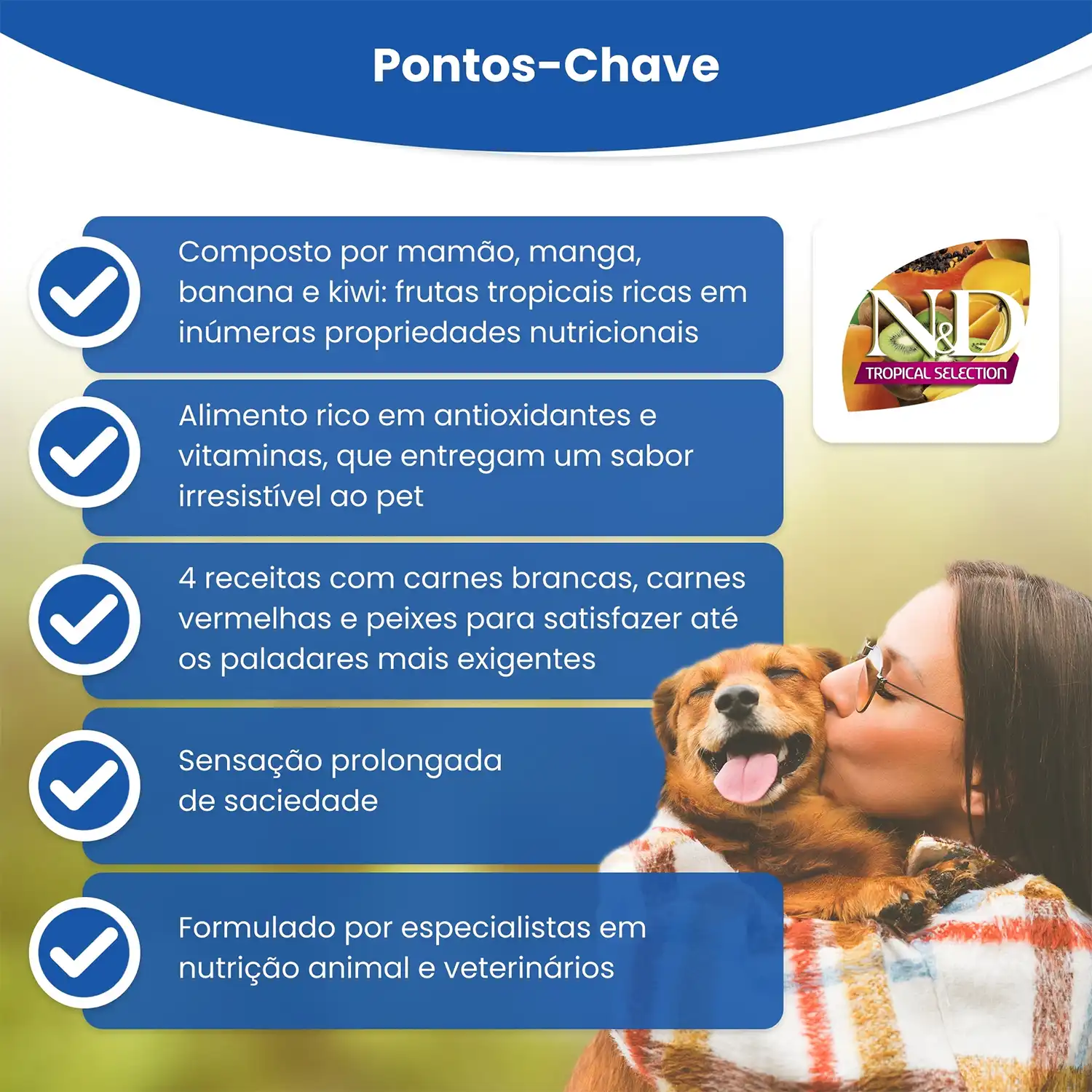 Racao-N-D-Tropical-Selection-Caes-Adultos-Medium-e-Maxi-Frango-pontos-chaves