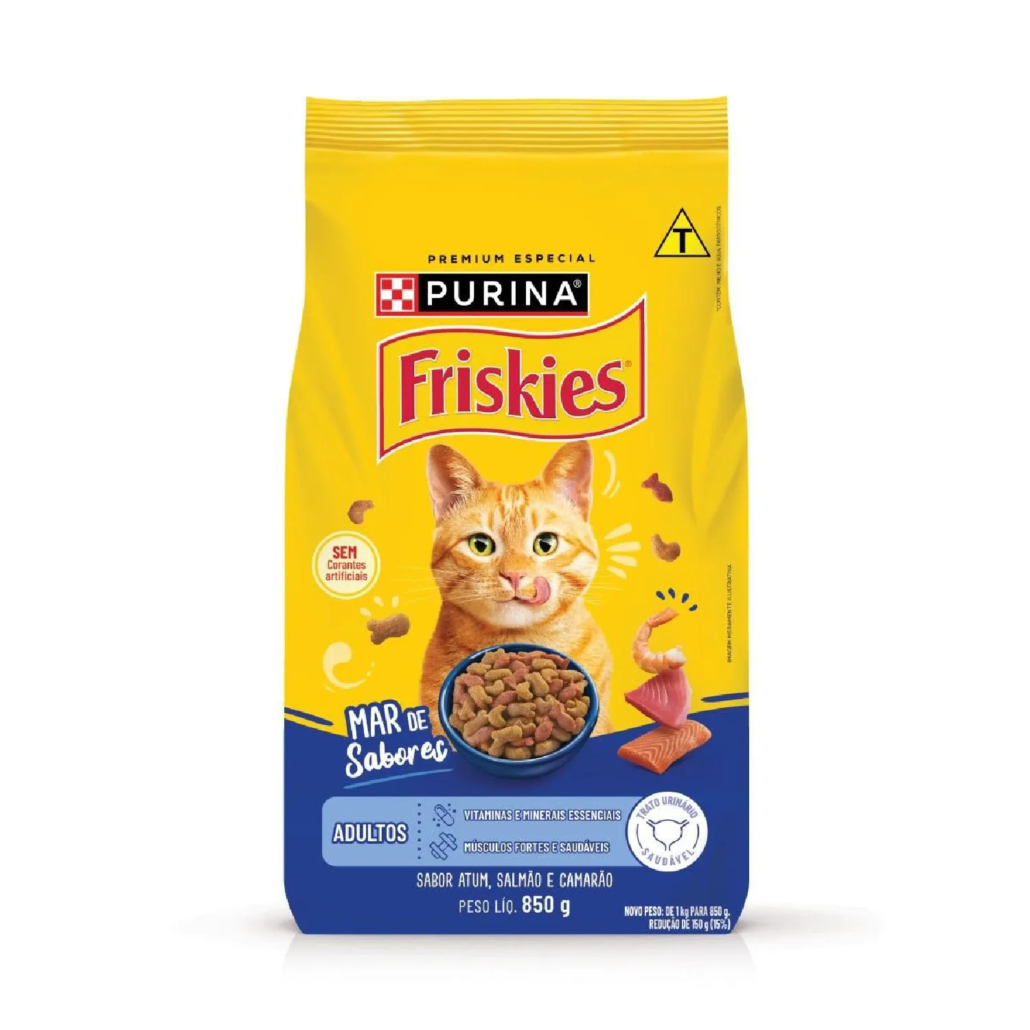Ração Friskies Gatos Adultos Mar de Sabores