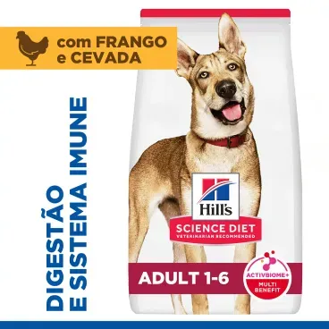 6-Racao Hill's Science Diet para Caes Adultos Frango