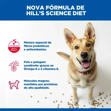 4-Racao Hill's Science Diet para Caes Adultos Frango