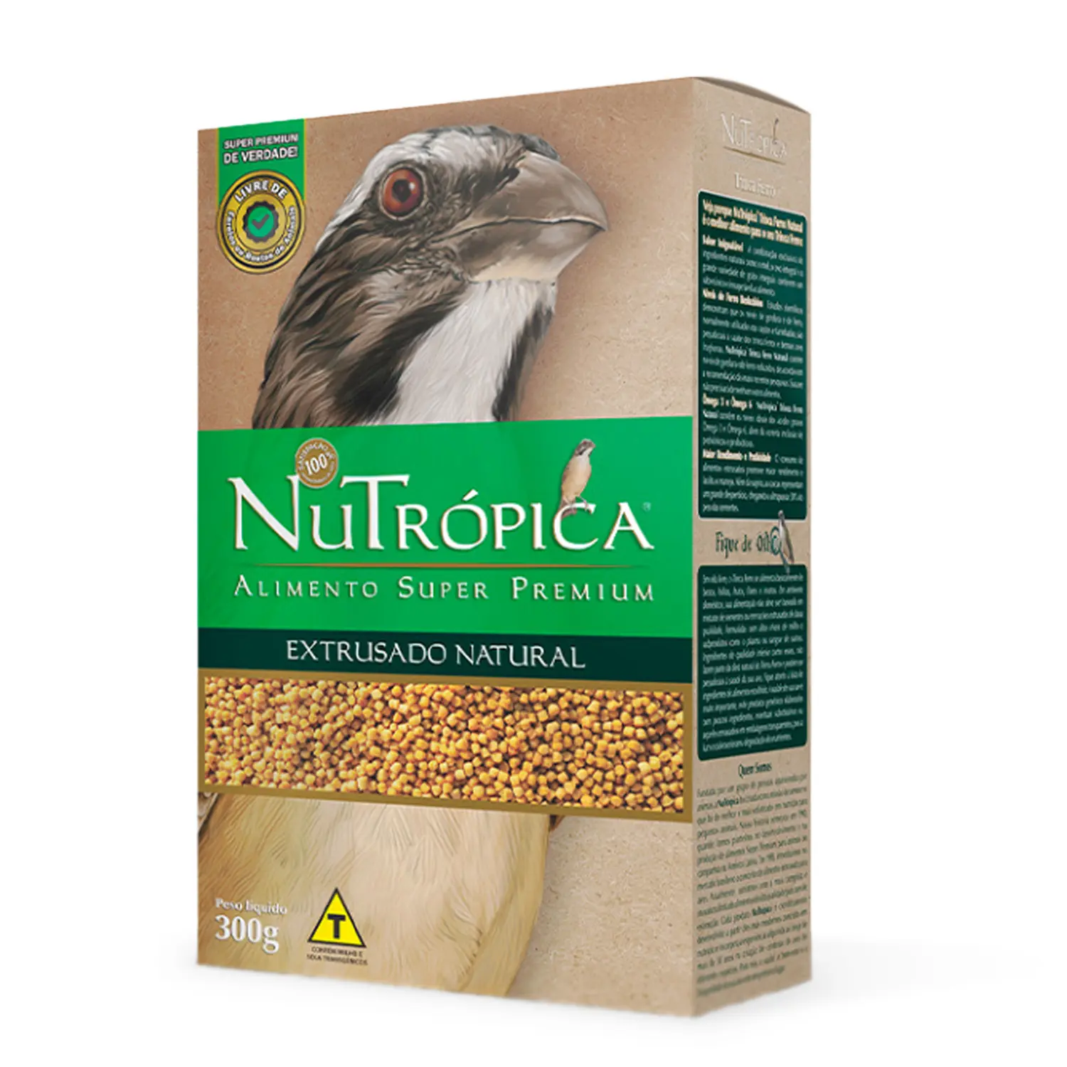 Ração Nutrópica Trinca Ferro Natural