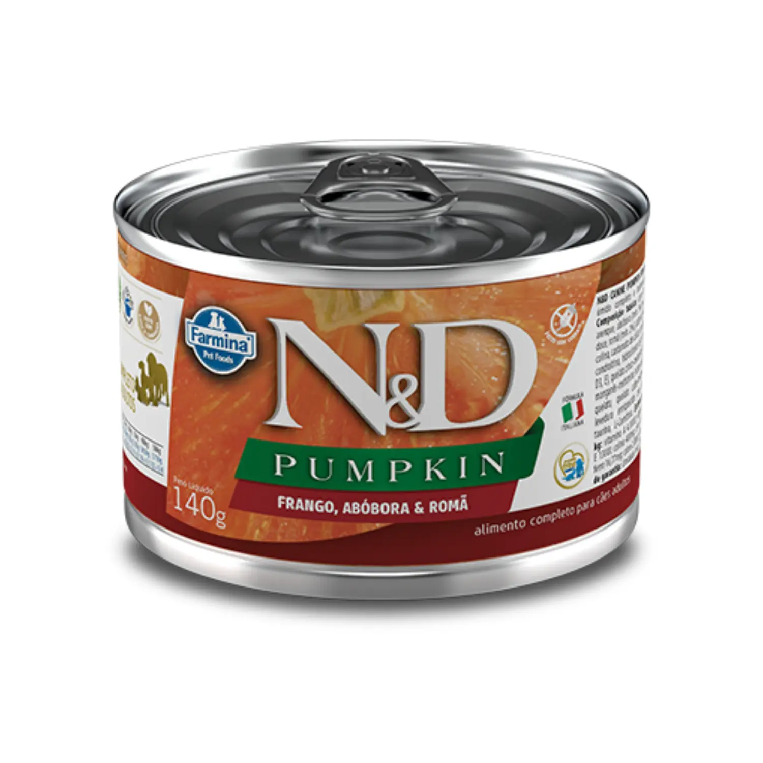 Ração Úmida N&D Pumpkin Cães Frango, Abóbora e Roma