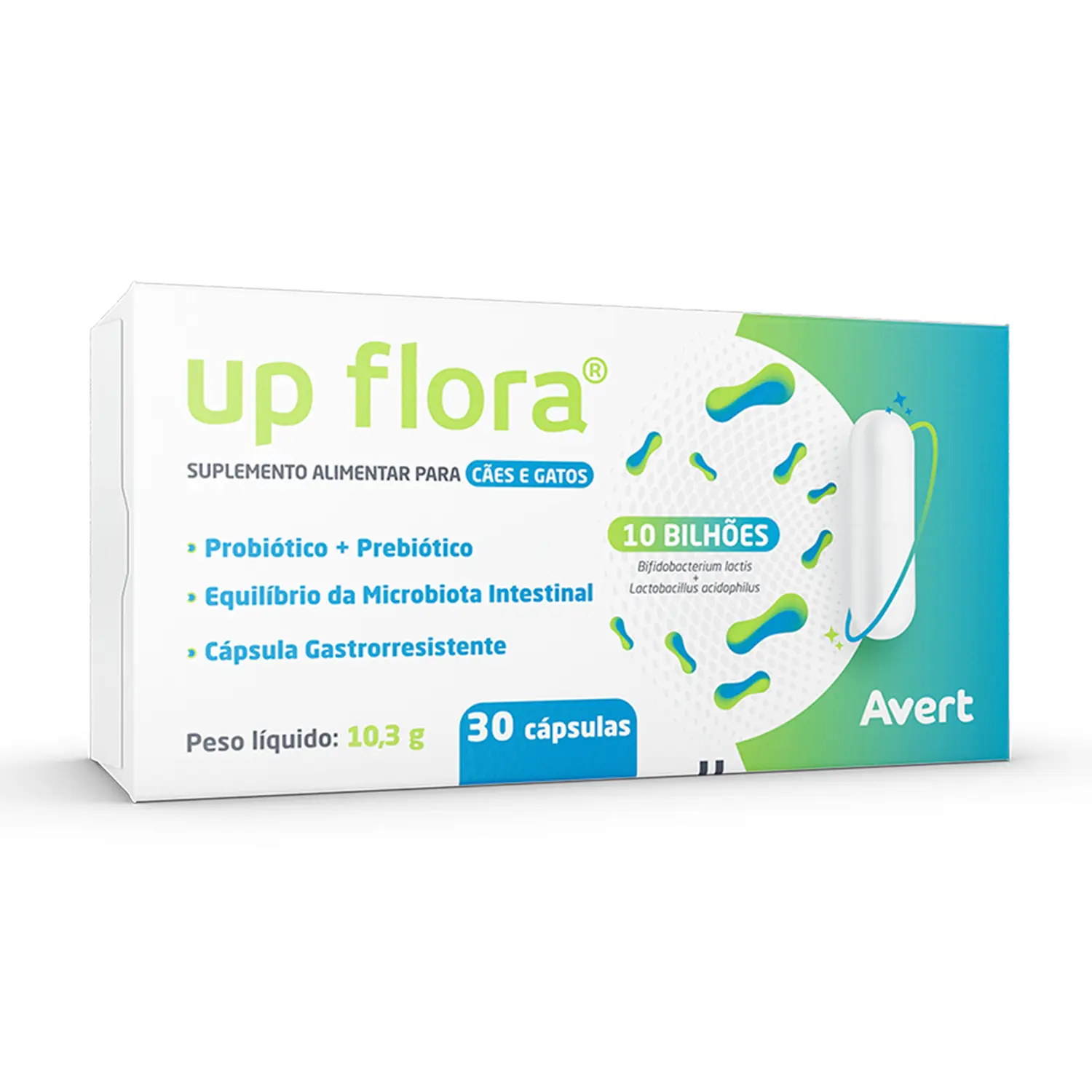 Up Flora Suplemento Alimentar Avert