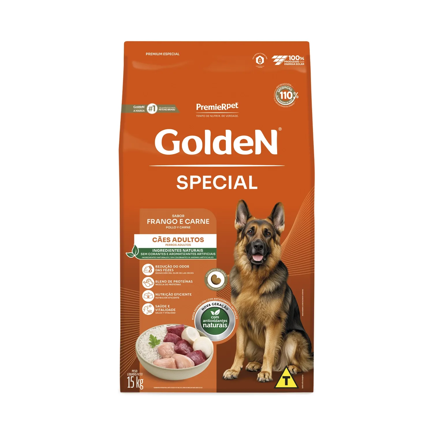 Ração Golden Special para Cães Adultos Frango e Carne