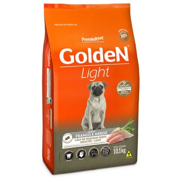 Racao-Golden-Formula-Light-para-Caes-Adultos-Porte-Pequeno-Frango-e-Arroz-101kg