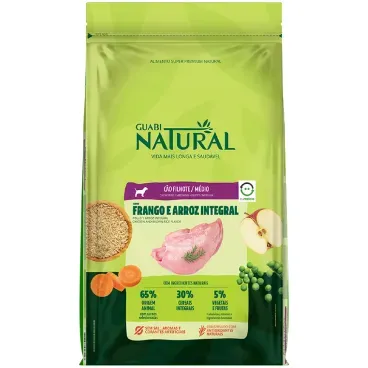 Racao-Guabi-Natural-Caes-Filhotes-Medios-Frango-e-Arroz-Integral-1