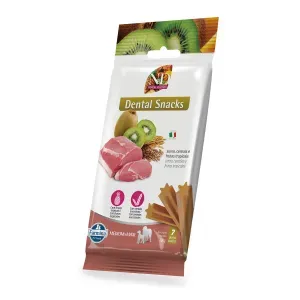 Petisco Dental N&amp;D Tropical Cães Médios e Grandes Suíno, Cereais e Frutas Tropicais - 100 g