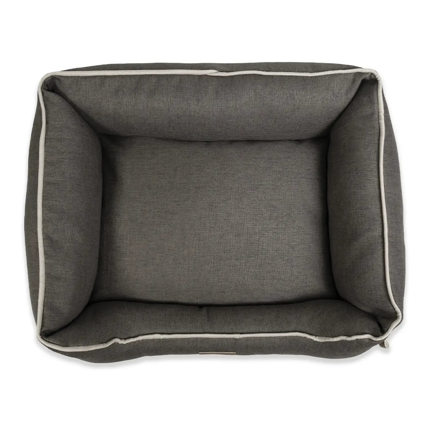 Cama Tecido Resistente Fábrica Pet Cinza