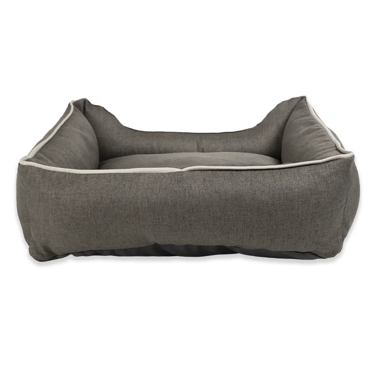 Cama Tecido Resistente Fábrica Pet Cinza