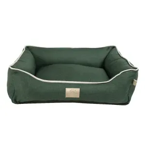 Cama Tecido Resistente Fábrica Pet Verde