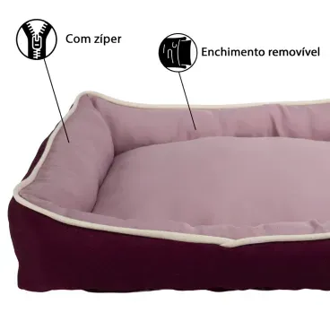 Detalhes-da-Cama-Bicolor-Fabrica-Pet-Rosa-e-Vinho