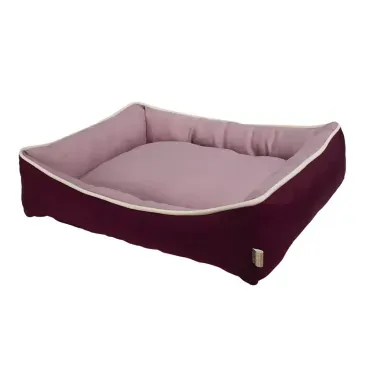 Cama-Bicolor-Fabrica-Pet-Rosa-e-Vinho-de-lado