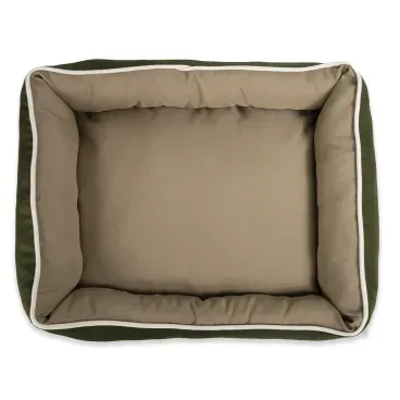 Cama-Bicolor-Fabrica-Pet-Verde-e-Caqui-parte-interna