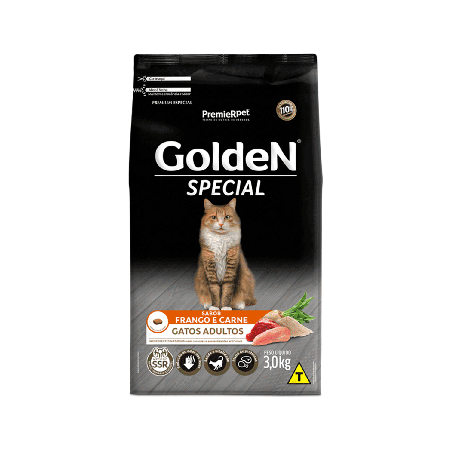 Racao-Golden-Special-Gatos-Adultos-Frango-e-Carne-3kg-Frente