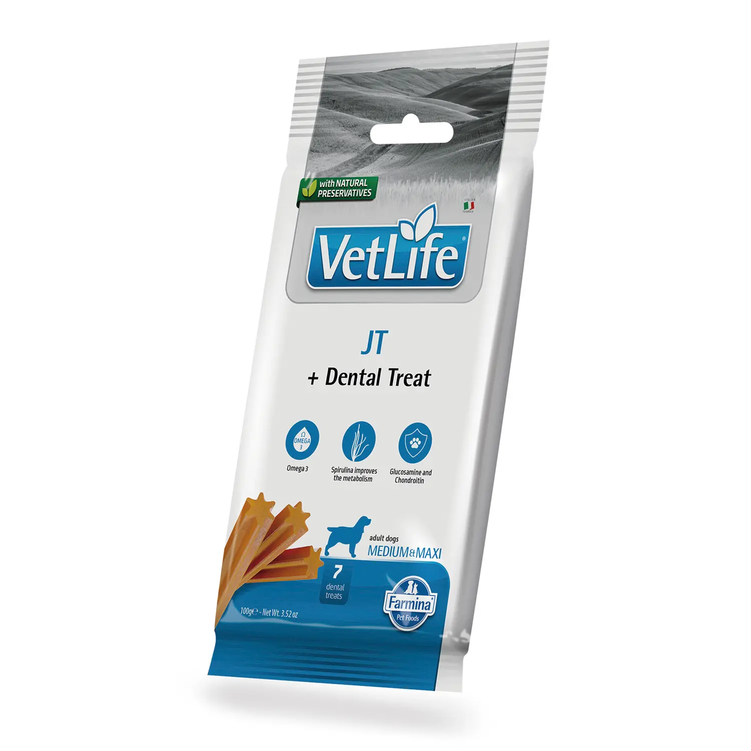 Petisco Dental Vet Life JT Cães Médios e Grandes