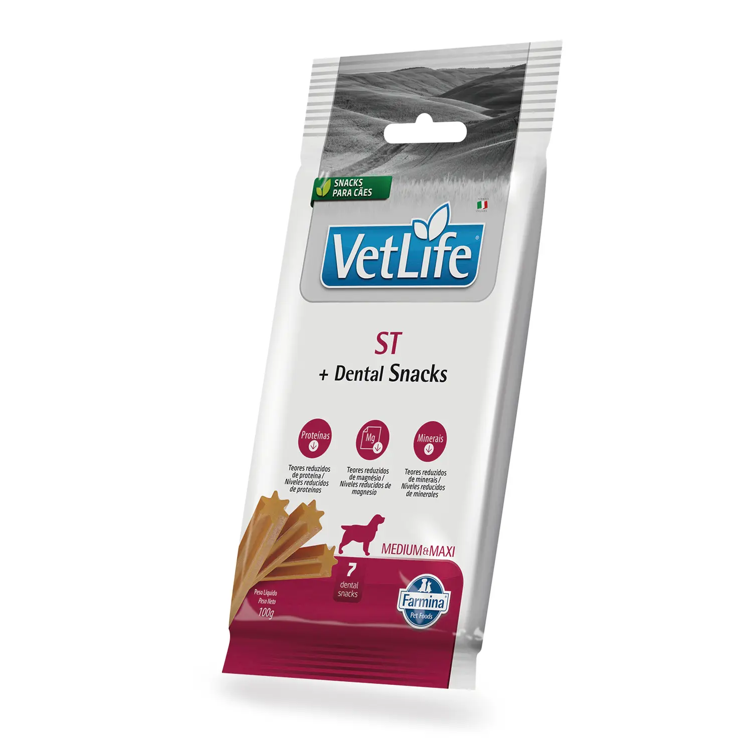 Petisco Dental Vet Life ST Cães Médios e Grandes