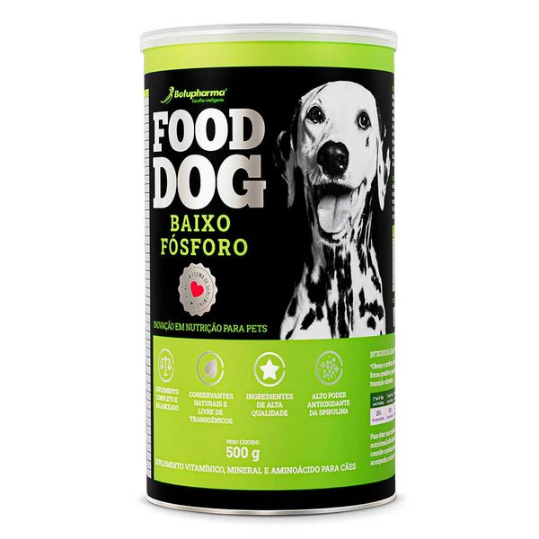 Suplemento Food Dog Baixo Fósforo 500g