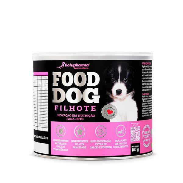 Food Dog Filhote Suplemento Alimentar 100g