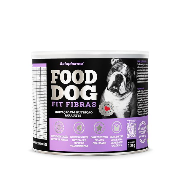 Suplemento Food Dog Fit Fibras 100g