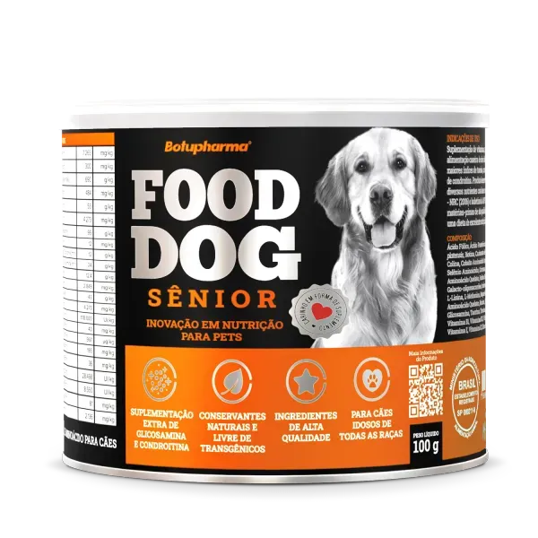 Food Dog Sênior Suplemento Alimentar 100g