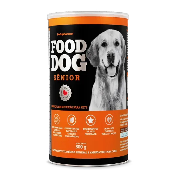 Food Dog Sênior Suplemento Alimentar 500g