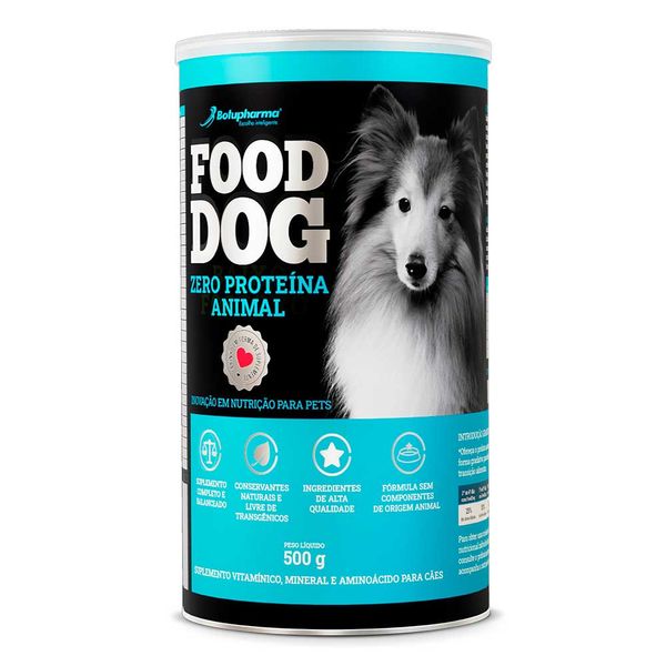 Suplemento Food Dog Zero Proteína Animal 500g