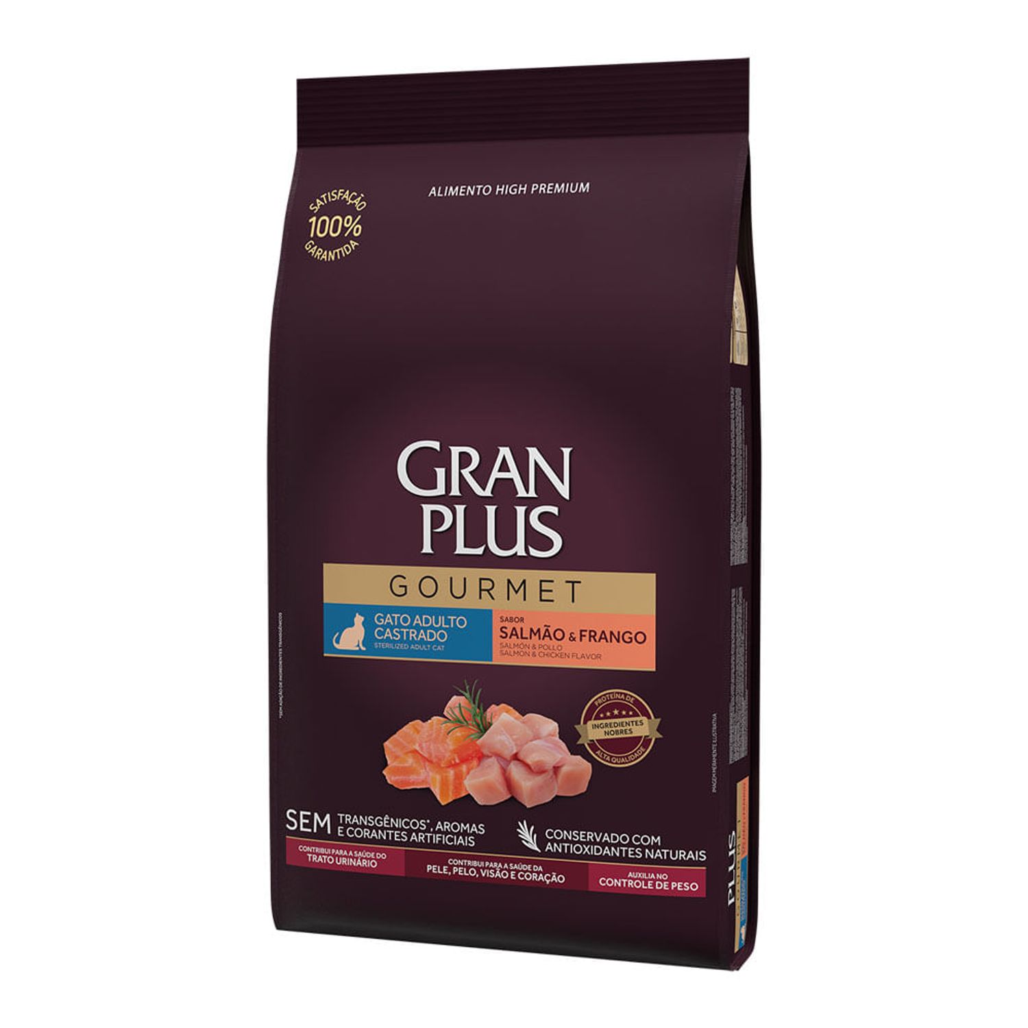 Racao-Gran-Plus-Gourmet-Gatos-Adultos-Castrados-Salmao-e-Frango