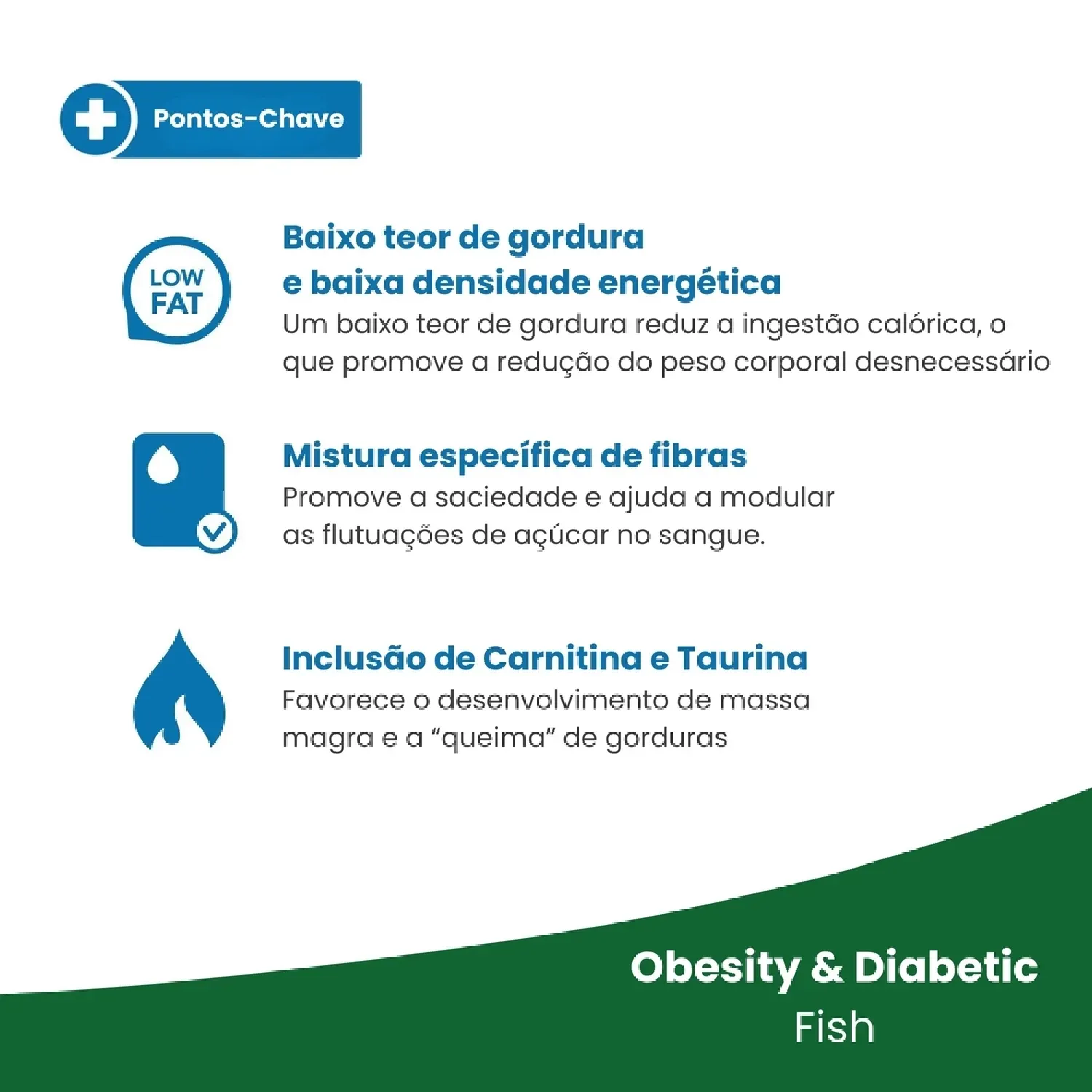 Ração Vet Life Natural para Cães Obesidade e Diabete Peixe