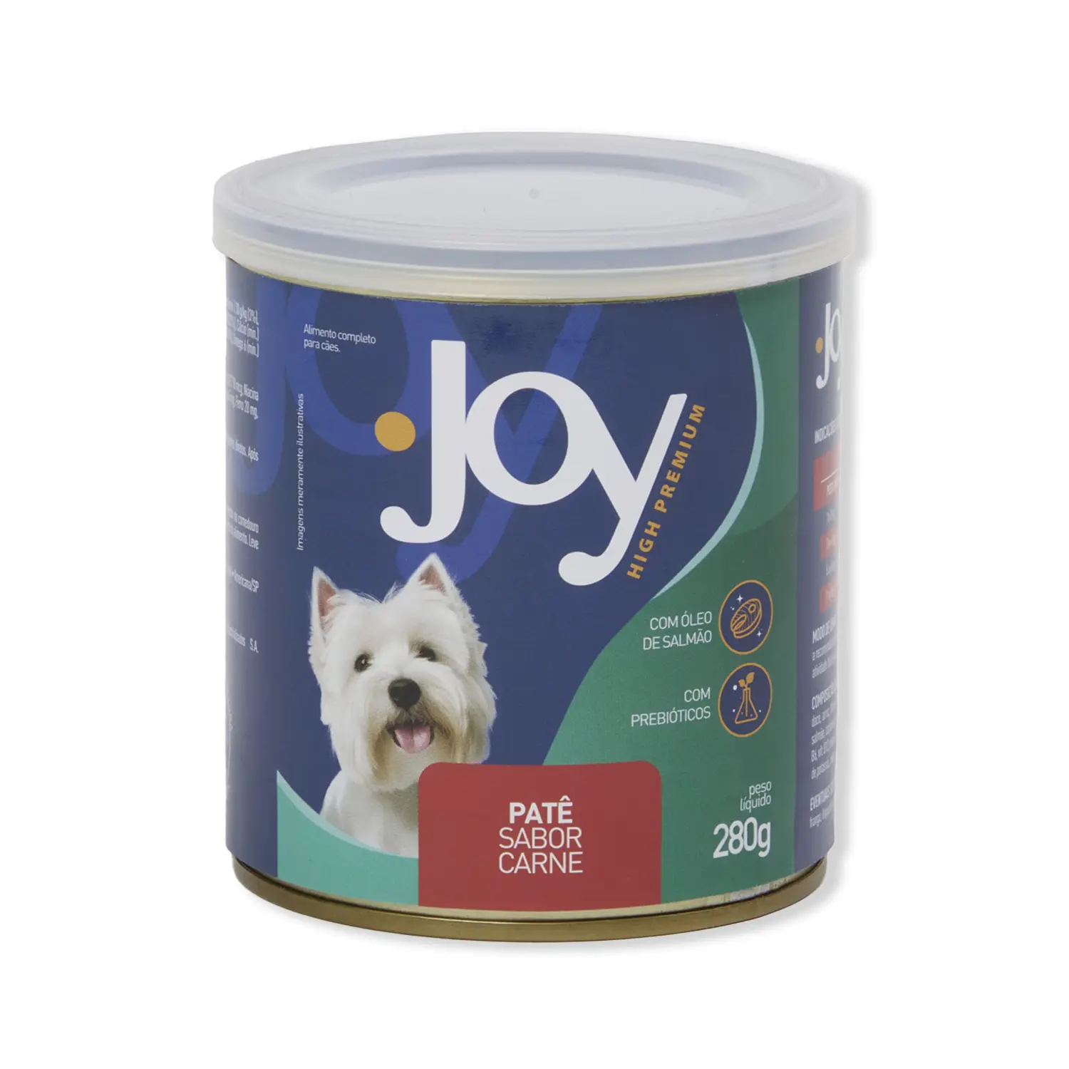Ração Úmida Joy Patê para Cães Adultos Carne