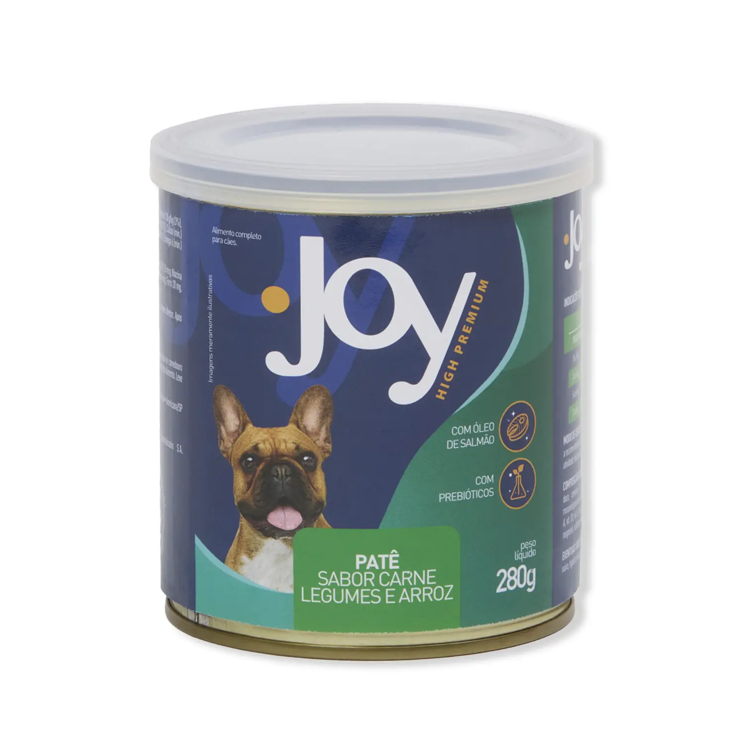 Ração Úmida Joy Patê para Cães Adultos Carne e Vegetais