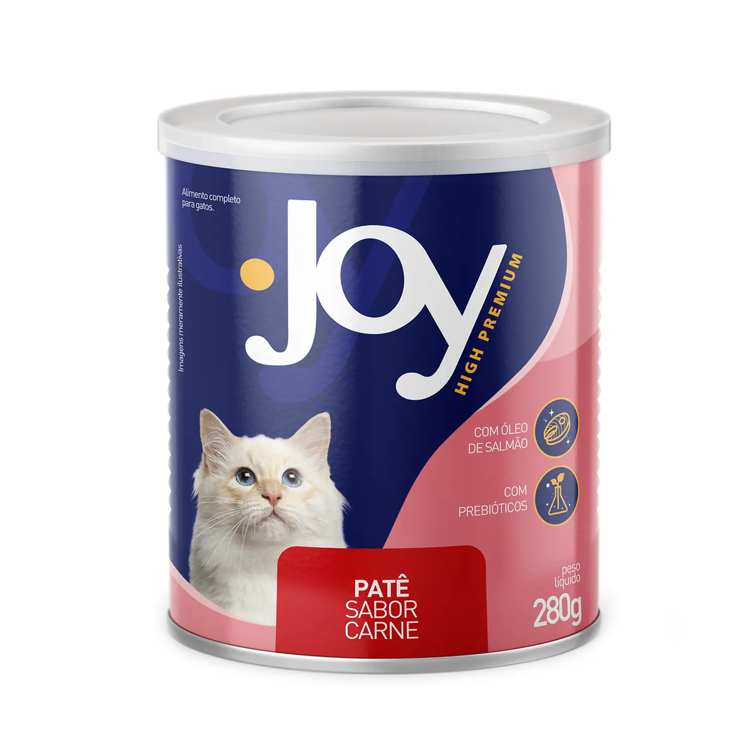 Ração Úmida Joy Patê para Gatos Carne