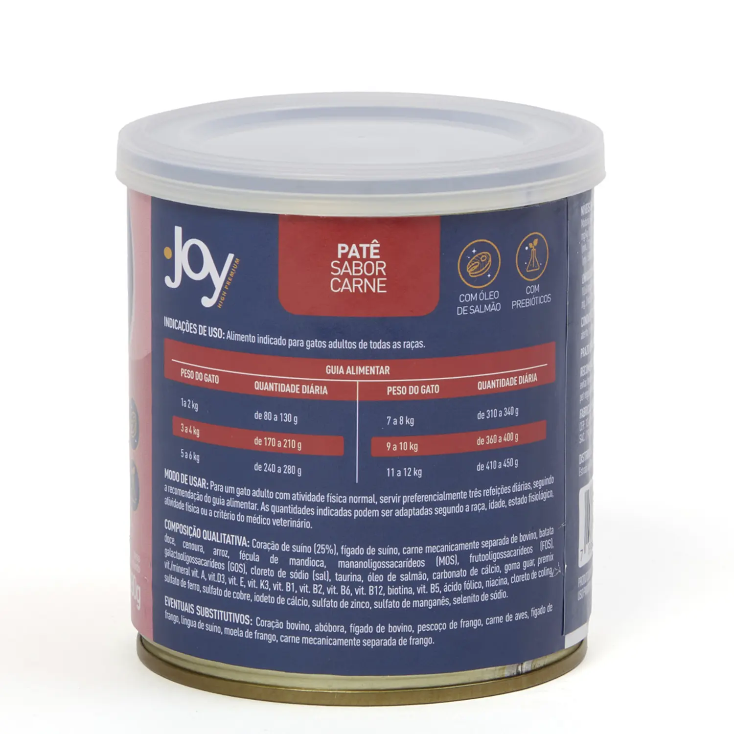 Ração Úmida Joy Patê para Gatos Carne