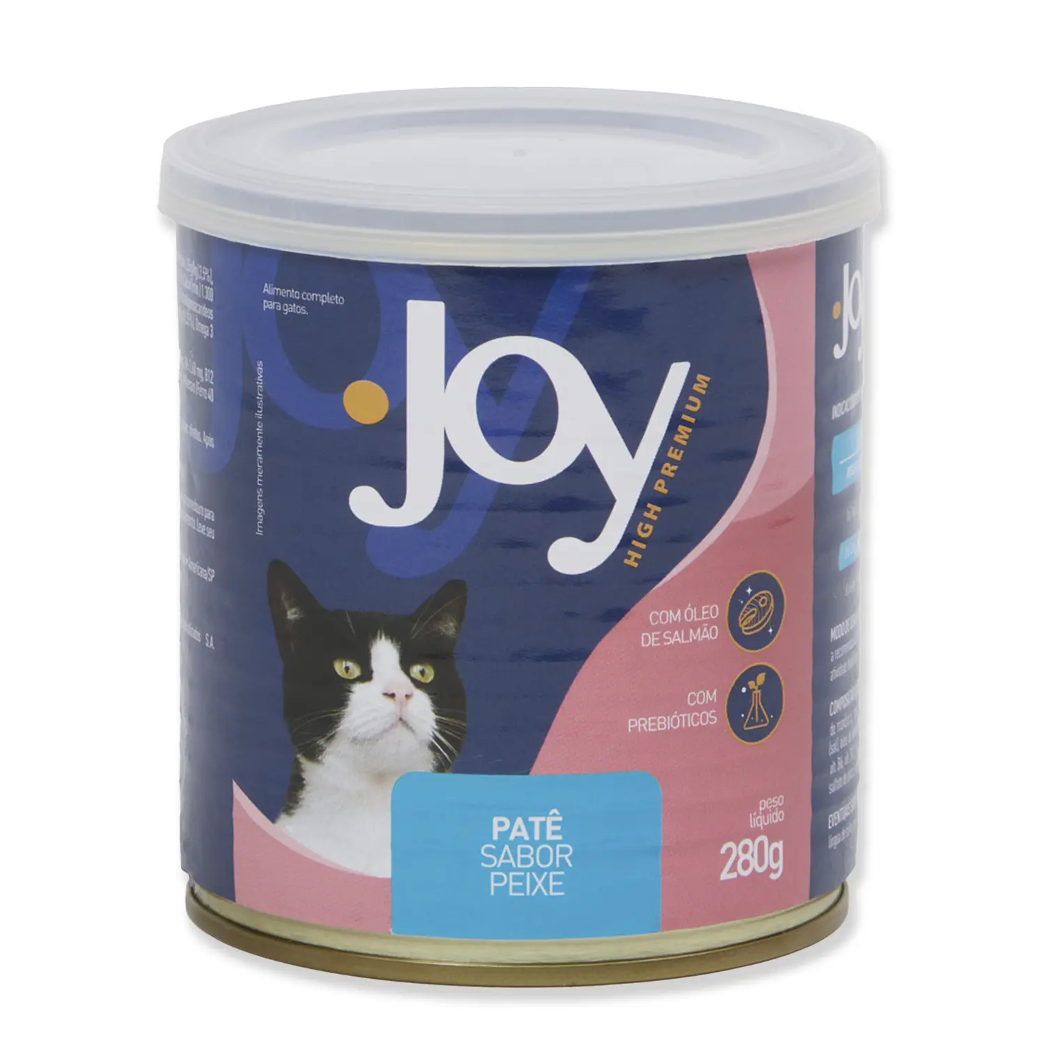 Ração Úmida Joy Patê para Gatos Peixe