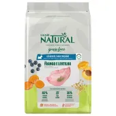 Ração Guabi Natural Grain Free Cães Adultos Raças Mini Pequeno Frango e Lentilha