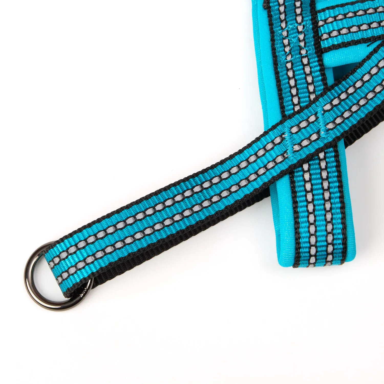 Peitoral Refletivo para Cães Vario Neoprene Doco Turquesa