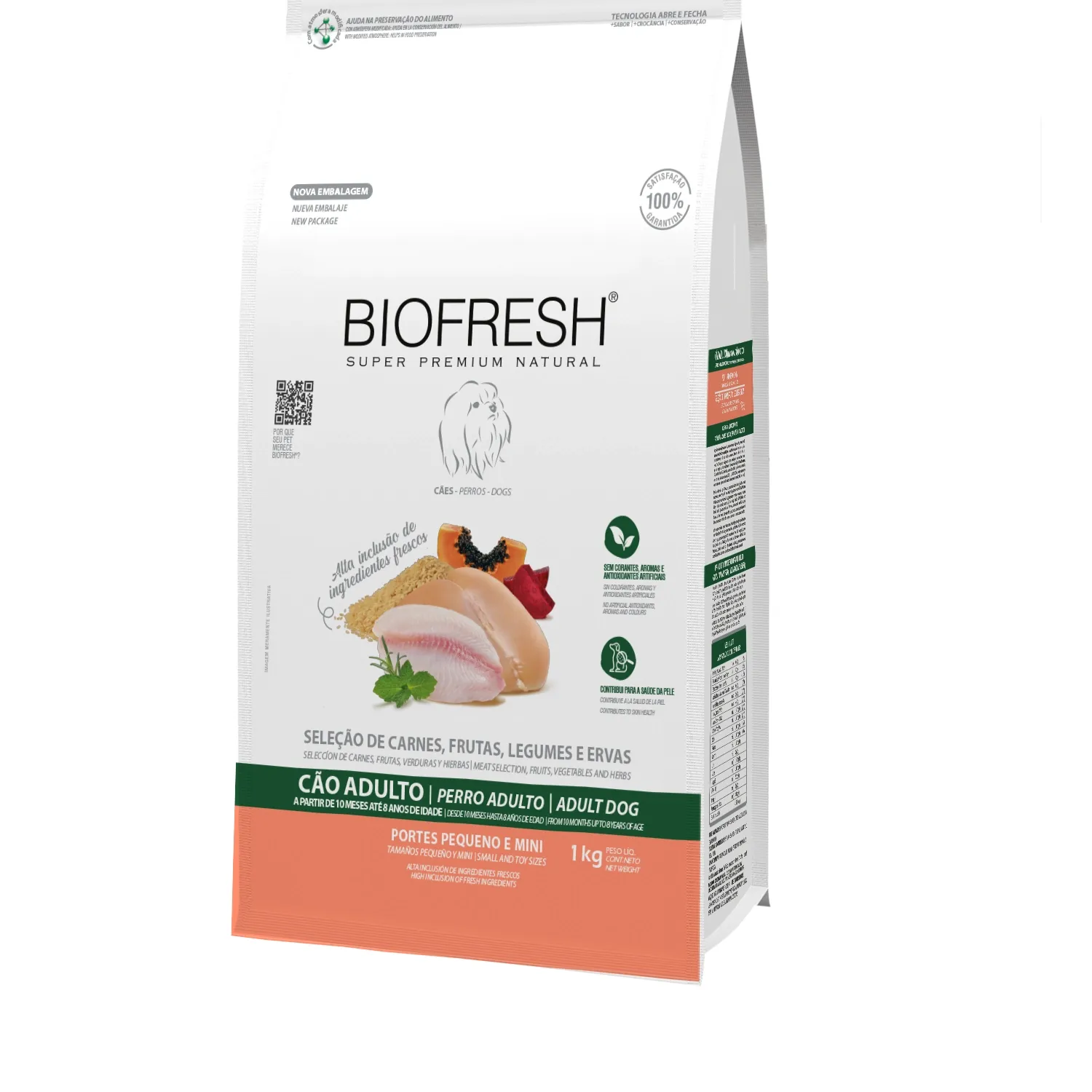 Racao-Biofresh-Caes-Adultos-Racas-Pequenas-e-Minis_1KG_LATERAL