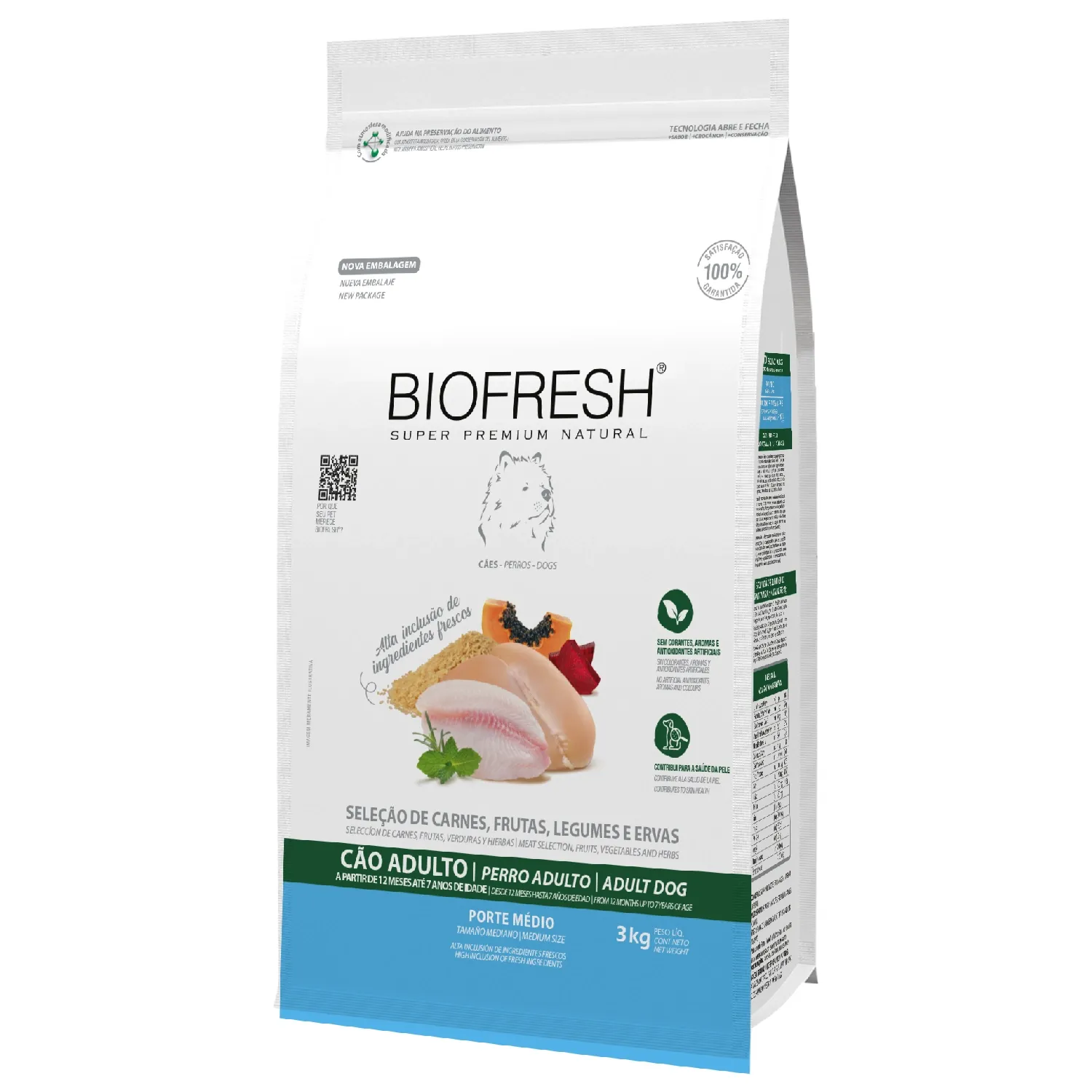 Racao-Biofresh-Caes-Adultos-Racas-Medias_3KG_LATERAL