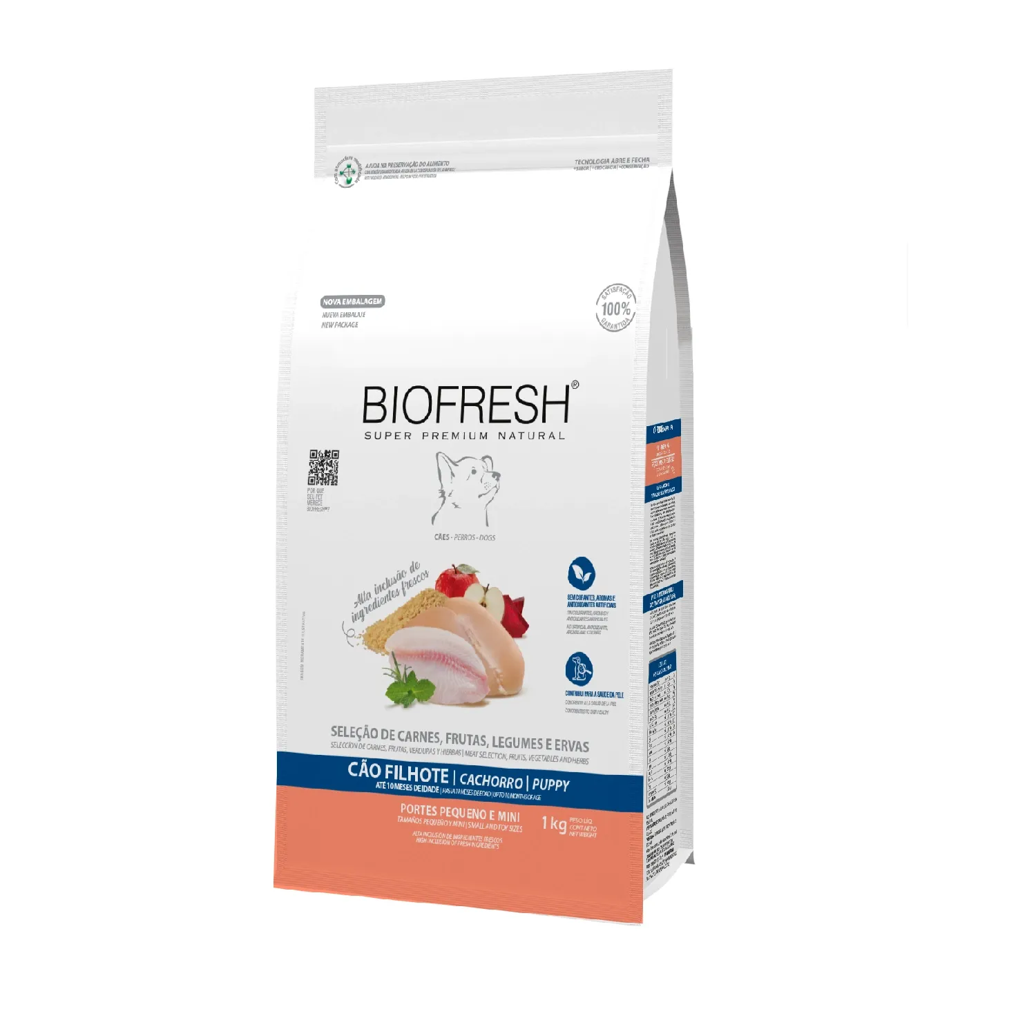 Racao-Biofresh-Caes-Filhotes-Racas-Pequenas-e-Minis_1KG_LATERAL