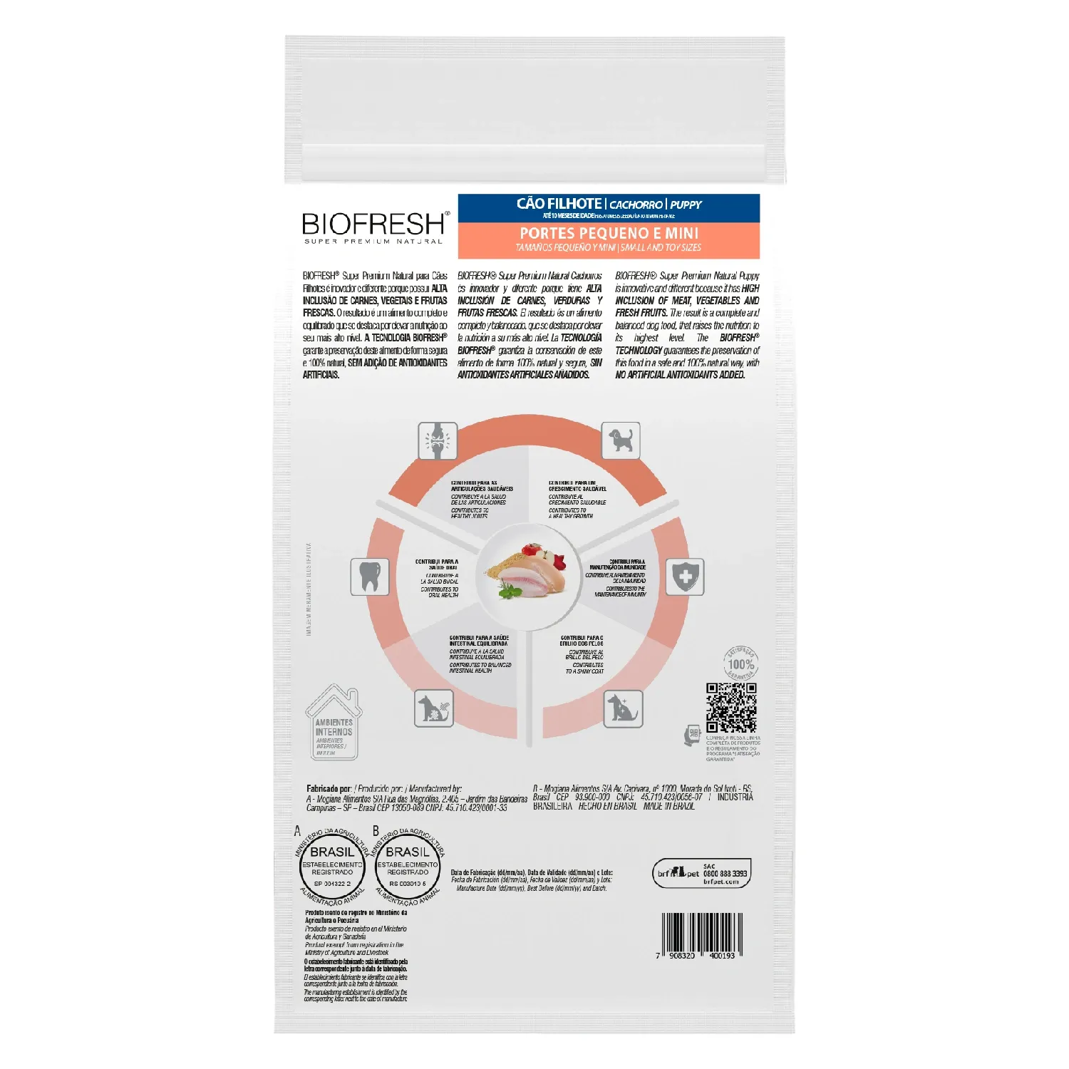 Racao-Biofresh-Caes-Filhotes-Racas-Pequenas-e-Minis_3KG_VERSO