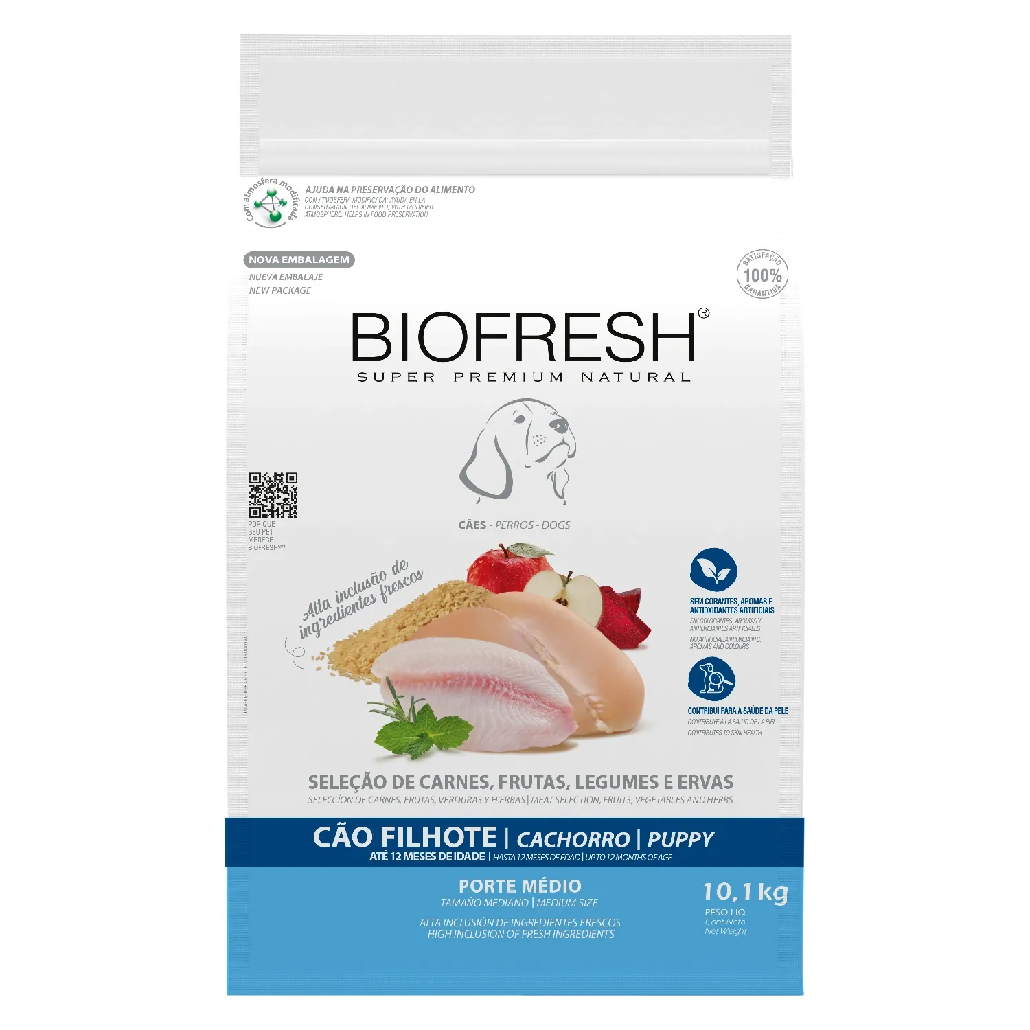 BIOFRESH CACHORRO RAZA MEDIA 10,1KG