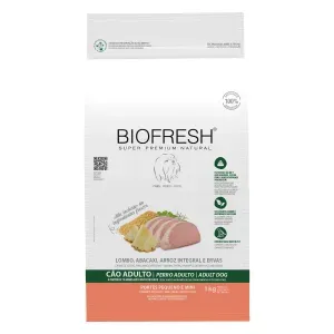 Ração Biofresh Cães Adultos Raças Minis e Pequenas Lombo e Abacaxi
